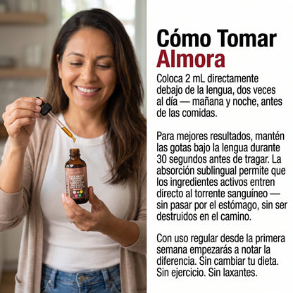 Almora Gotas Naturales para el Estreñimiento